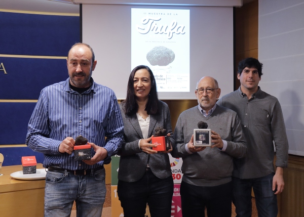 Presentación de la II Muestra de la trufa negra de la provincia de Zaragoza